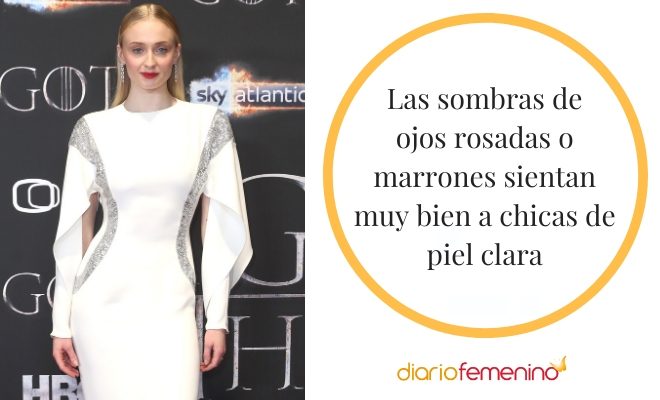 Sombras de ojos para pieles blancas